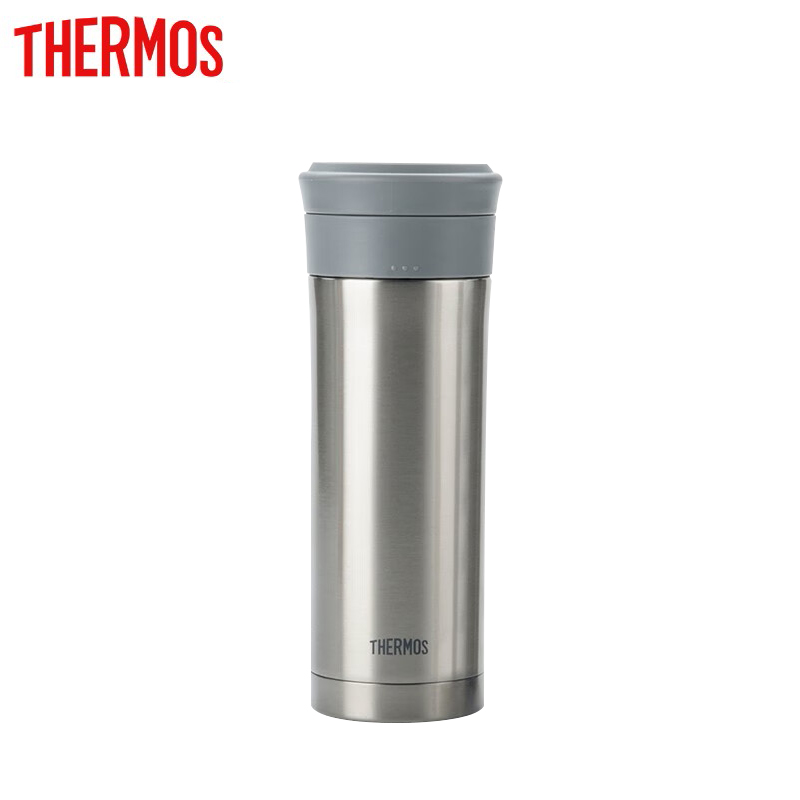 膳魔师（THERMOS） TCMK-500保温杯男士泡茶杯茶水分离不锈钢车载水杯不锈钢色 470ml