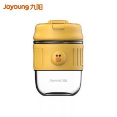 九阳（Joyoung） 玻璃水杯 夏季泡茶杯带吸管可爱简约便携咖啡杯子 B40G-WR530XL(SALLY)