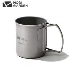 牧高笛（MOBIGARDEN） NX20666037钛杯户外露营野餐轻量便携可烧水水杯200ml钛色