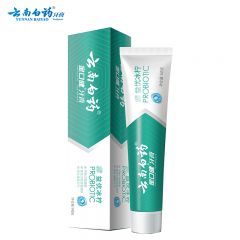 云南白药 牙膏持久清新口气朗健护龈BIO益优冰柠金口健冰柠薄荷牙膏145g/支