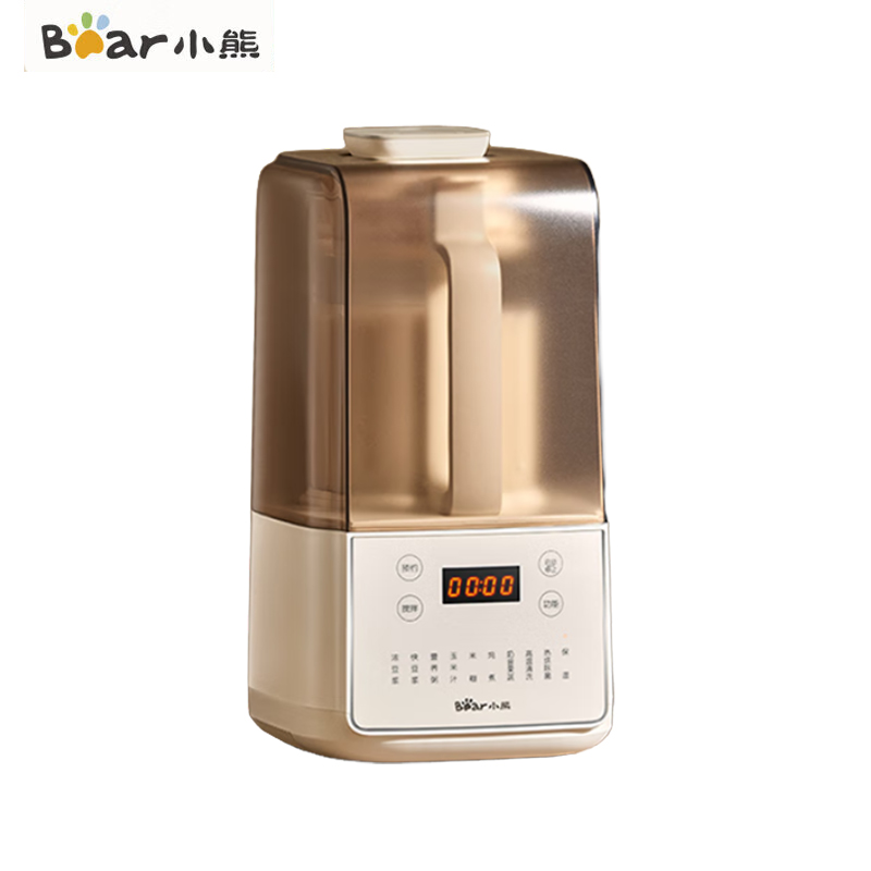 小熊（Bear） 低音降噪破壁机 1.5L家用豆浆机 预约多功能全自动米糊机 五谷杂粮料理机榨汁机F01G1