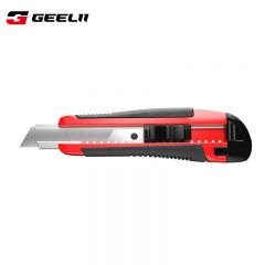 捷立（Geelii） 美工刀 办公家用裁纸刀壁纸刀开箱刀拆快递小刀含3刀片 75050