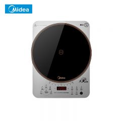 美的（Midea） MC-CLC2215电磁炉家用2200W大功率 大火包锅火锅炉炫彩加大面板 大线圈电磁灶可定时CLC2215
