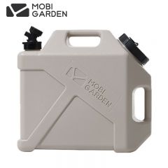 牧高笛（MOBIGARDEN） NX22674001牧泽便携水桶储水桶户外露营便携车载大容量饮水桶10L浅沙色
