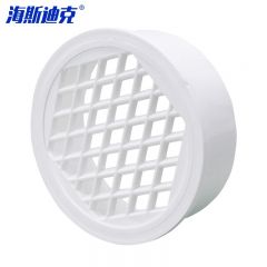 海斯迪克 gnjz-7265 PVC管内插地漏下水管道防堵盖 网片分离地漏160【2个】