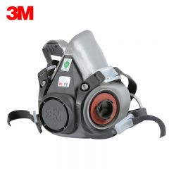 3M 6200防毒面具 防护面具主体需搭配配件使用