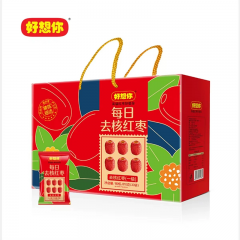 好想你 无核即食休闲零食 一级每日去核红枣810g