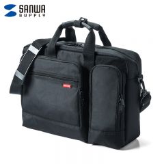 山业（SANWA） 大容量商务电脑包 BAG-3WAYC2BK
