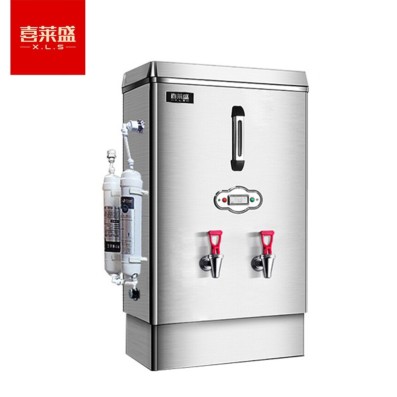 喜莱盛（XLS） MX-21P开水器商用开水机电热水机全自动进水烧水器商用饭店工厂不锈钢烧水炉 210L/h适用400-450人