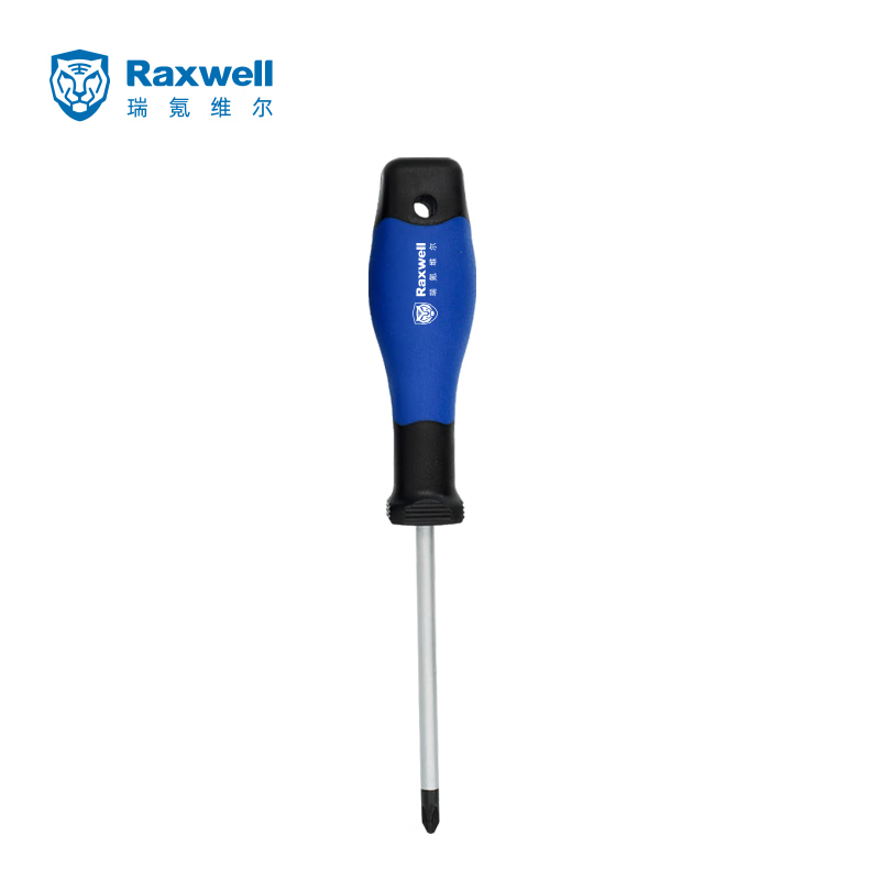 Raxwell双色柄十字螺丝批 螺丝刀 PH1x150MM 1支 RTSD1007/支