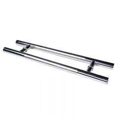 Demann 德曼不锈钢玻璃门拉手 总长1200mm孔距900mm直径38mm