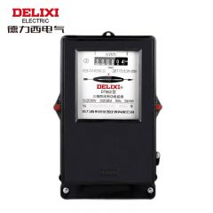 德力西电气 DT862 220/380V 20（80）A 三相四线有功电度表 机械式电能表 DT862MQ280M4
