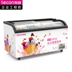 乐创（lecon） LC-APXGG1.8卧式冰柜 雪糕柜670升直冷