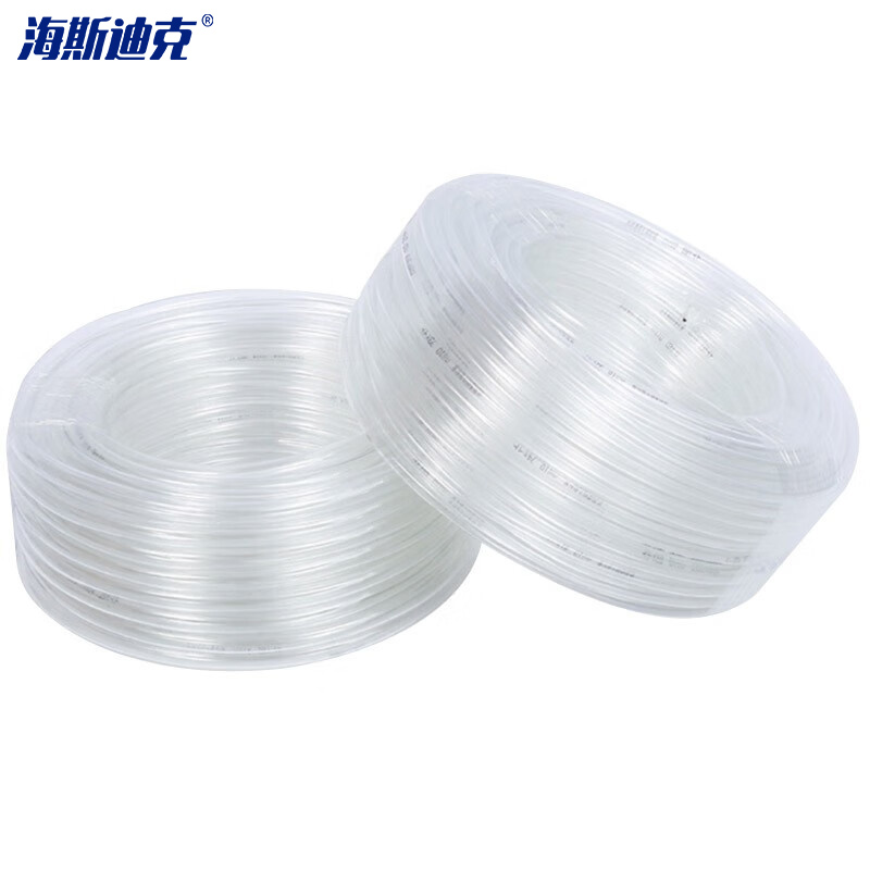 海斯迪克 gnjz-5292 pvc塑料透明软管 内径6mm壁厚1mm120m/卷