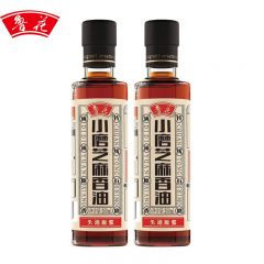 鲁花 芝麻香油260ml*2瓶 小磨芝麻香油 石磨工艺火锅 小磨香油