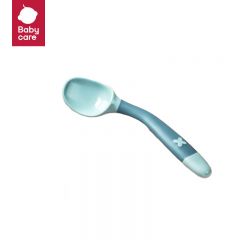 babycare RWB001-A婴儿弯弯叉勺云雾绿