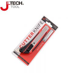 捷科（JETECH） 18mm自锁式钢爪包胶美工刀 CF-52R