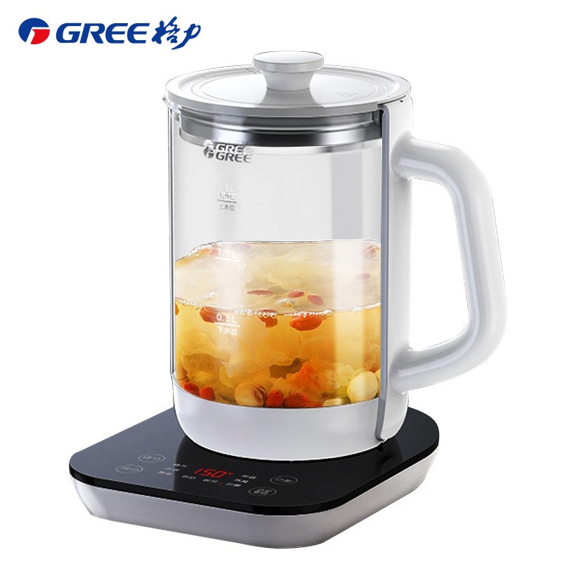 格力（GREE） 养生壶 热水壶 煮茶器 煮茶壶 电水壶恒温电热水壶保温花茶壶GKY-1501Gb