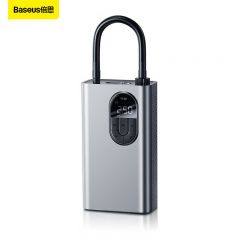 倍思（Baseus） CRCQB02-0A无线车载充气泵 数显预设胎压汽车轮胎打气泵便携加气泵车用充气宝