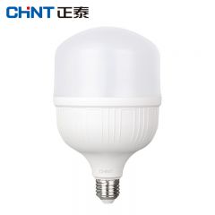 正泰（CHNT）LED灯泡节能灯泡 大螺口家用商用大功率光源LED塑包铝柱泡26E28W6500K白色 GB/T17743-2017