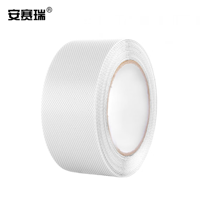 安赛瑞（SAFEWARE） 防滑胶带 PEVA防滑条楼梯地贴 室内钻石纹自粘贴条 50mmx10m 半透明色