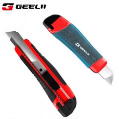 捷立（GeeLii） 75051美工刀3件套裁纸刀壁纸刀开箱刀拆快递小刀2把刀+16刀片