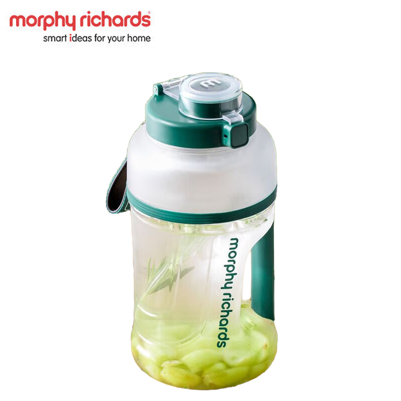 摩飞（Morphyrichards） 榨汁杯 便携式运动榨汁机 网红榨汁桶 无线充电果汁杯随行杯 小胖吨 MR9802 翡冷绿
