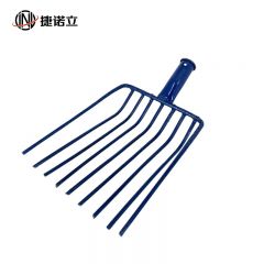 捷诺立（JNL） 一体焊接九齿叉 焦炭叉 多齿钢叉 (九齿煤叉单头) N50126