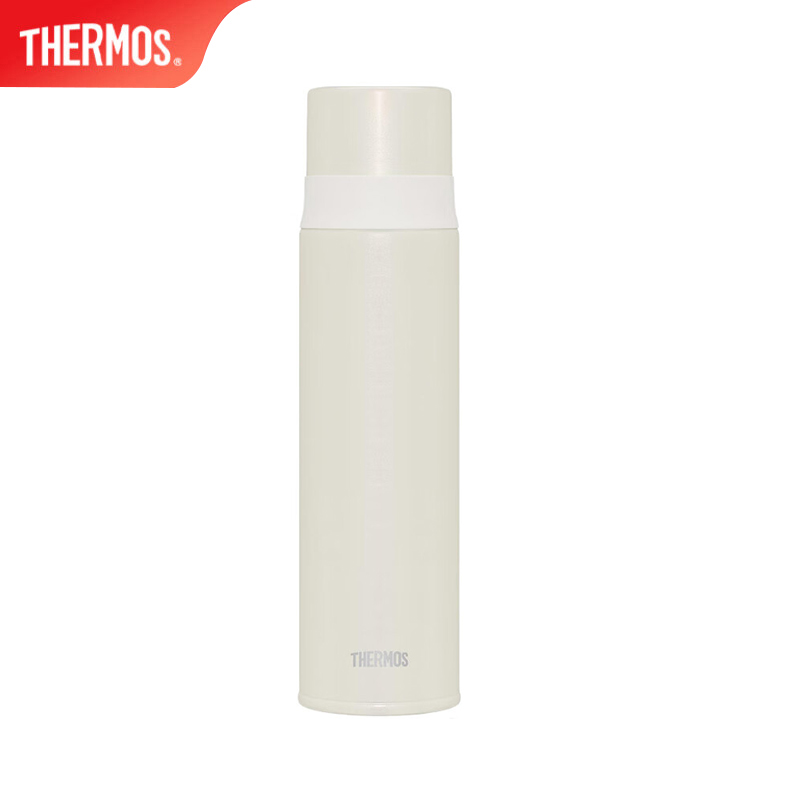 膳魔师（THERMOS） FFM-520S保温杯水杯大容量不锈钢高档水杯便携男女杯子白色 520ml
