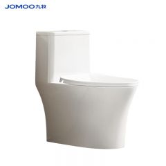 九牧（JOMOO）11268-2-1/41K-1 家用双旋净冲马桶 节水抗菌坐便器400坑距
