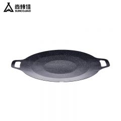 尚烤佳（Suncojia） SKJ-536煎烤盘烤肉盘户外卡式炉不粘煎盘（宴良）（含油刷）