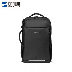 山业（SANWA）商务双肩包 2WAY 多功能 15.6寸 BAG-BPC5BK 黑色