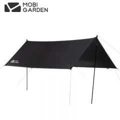牧高笛（MOBIGARDEN） NX22661020天穹410户外露营遮阳防晒防雨黑胶天幕夜幕黑