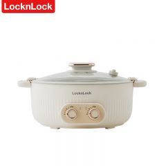 乐扣乐扣（LOCK&LOCK） 电火锅电煮锅火锅鸳鸯锅家用多用途锅多功能涮肉锅多功能锅 鸳鸯电火锅 6L