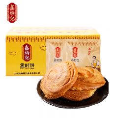 鑫炳记 孟村饼1400g 70g*20袋 孟村饼办公室小吃点心手工传统老式糕点