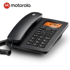 摩托罗拉（MOTOROLA） CT111C录音电话机固定座机升级16G卡可扩展至32G黑