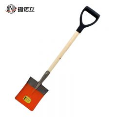 捷诺立（JNL）N50232 农用钢锹铁铲 长木柄铁锹 (50锰钢方锹+椿木柄D把共1.04米)