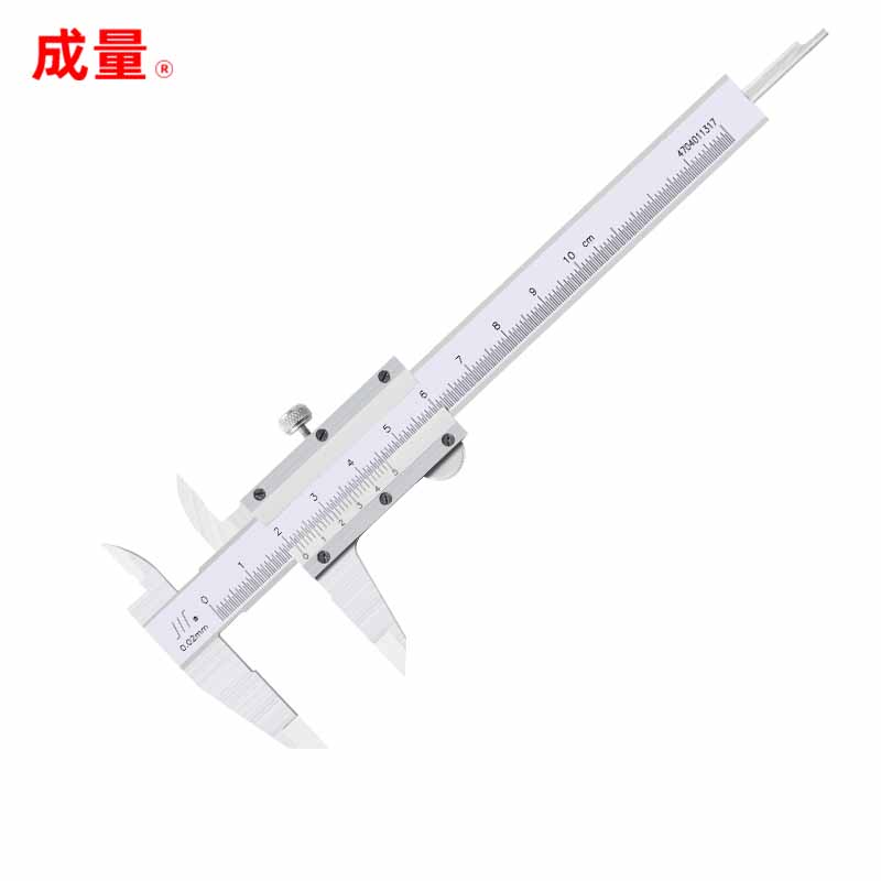 成量 高精度测厚仪游标卡尺千分尺 碳钢游标卡尺（四用）100*0.02mm