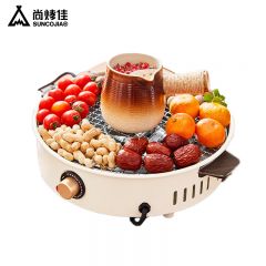 尚烤佳（Suncojia） DKS-602围炉煮茶家用电围炉电煮茶炉室内电陶炉无烟烤火盆取暖炉