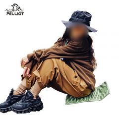 伯希和（Pelliot） 蛋巢折叠防潮坐垫户外露营防潮垫便携垫子单人小屁垫 16102811 丛林绿