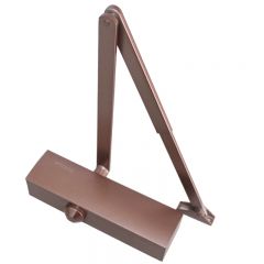 Demann 20重型防冻自动液压式缓冲自动闭门器/关门器1.25米门宽130公斤门重 红古铜色