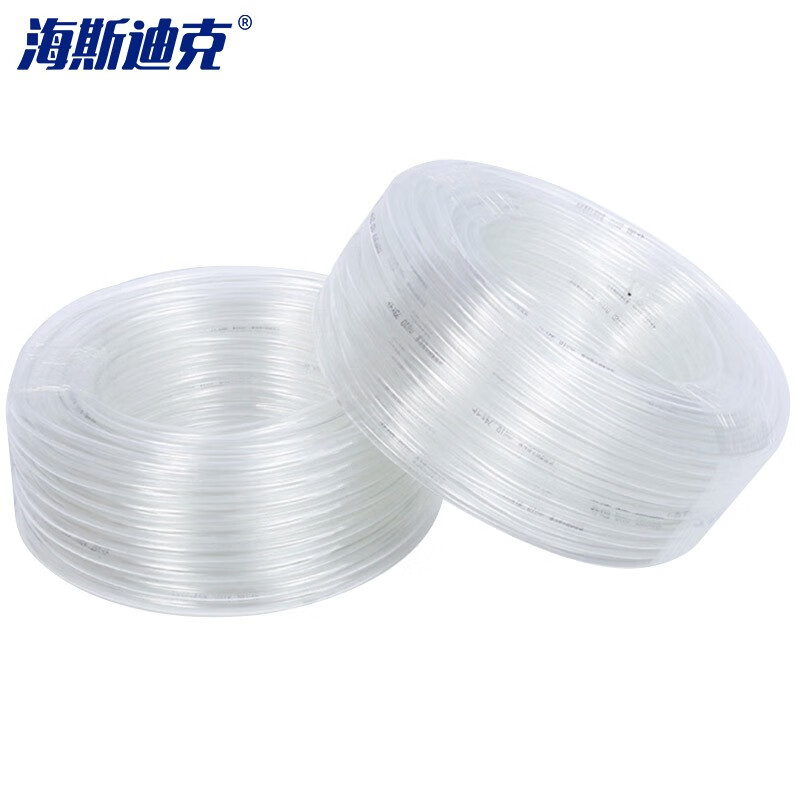 海斯迪克  gnjz-5292  pvc塑料透明软管水管抽油管  内径10mm壁厚1mm 80m