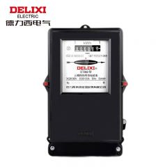 德力西电气 三相四线机械式电能表220V/380V 3×30(100)A有功电度表DT862系列DT862MQ2100M3