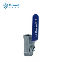 Raxwell 一片式304不锈钢PT内螺纹球阀 DN15 RVVQ0312 个