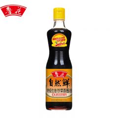 鲁花 自然鲜炒菜香酱油500ml 凉拌炒菜家用 调味品
