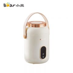 小熊（Bear） 电炖锅 电炖杯煲汤煮粥神器煮粥杯迷你1-2人便携式保温BB熬粥锅小型炖盅婴儿辅食锅电煮锅 DRG-P10W5 陶瓷油内胆 1L