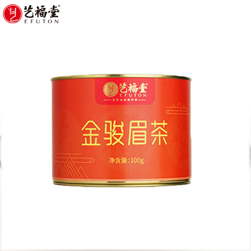 艺福堂 茶叶红茶 精选特级金骏眉 高山茶园 金骏眉茶特级100g
