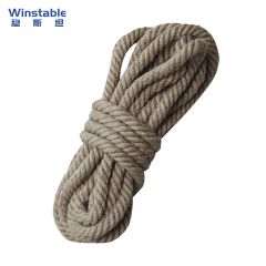 稳斯坦(Winstable) WST111 麻绳 捆绑绳 打包绳 手工编织绳子 长度可定制 14mm*10m