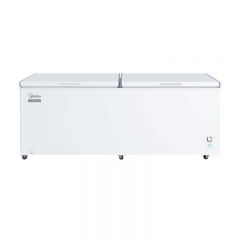 美的（Midea） BD/BC-719DKM(E) 冰箱双顶开家用大冰柜全冷冻冷藏转换冷柜卧式冰箱 白色