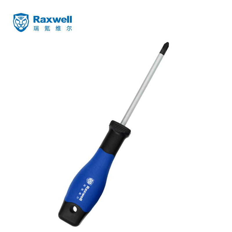 Raxwell 双色柄十字螺丝批 螺丝刀 PH0x100MM 1支 RTSD1002